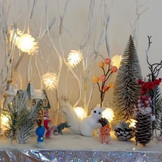 Маша и звери в новогоднюю ночь