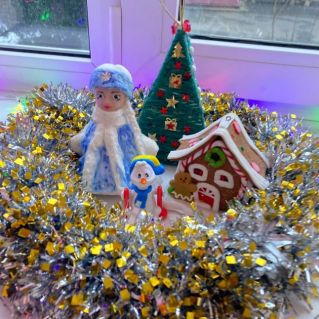 Зимний домик Снегурочки