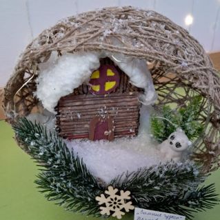 Зимний домик