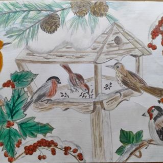 Ох и вкусные зернышки!