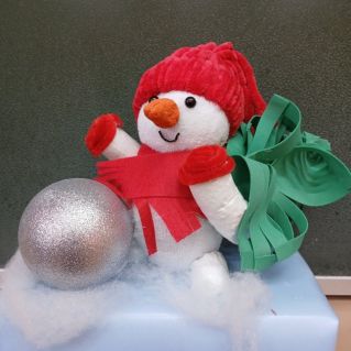 Снеговик Олаф