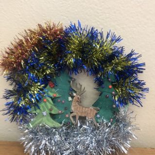 "Новогодний венок"