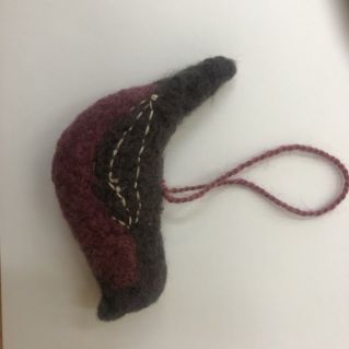 "Новогодняя игрушка - снегирь"