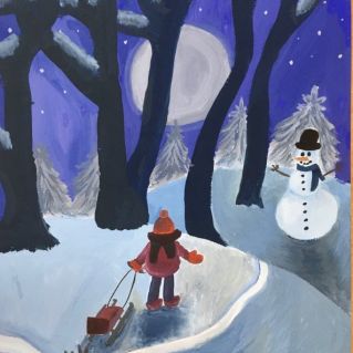 "Зимний вечер"