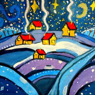 Зимний пейзаж