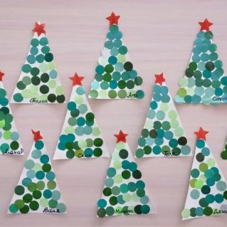 наши елочки чудные...