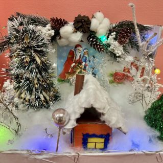 Зима во дворе