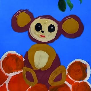 Любимый герой - Чебурашка.