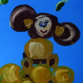 Любимый герой - Чебурашка.