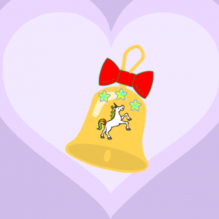 Елочная игрушка  разработанная в среде Scratsh