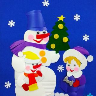 Панно "Весёлый праздник"