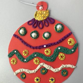 Елочный шарик