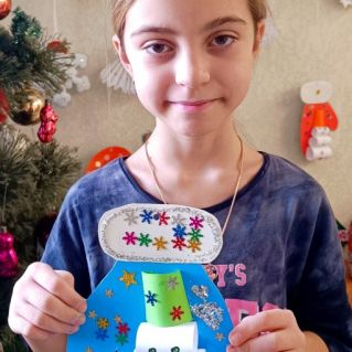 "Рукавичка снеговика "