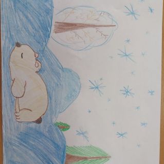 "Здесь в берлоге спит медведь.Тише-тише, не шуметь!"