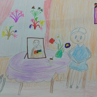 Мои любимые прабабушка Шура и прадедушка Витя.