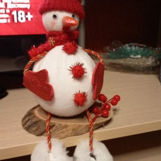 "Весёлый снеговик"