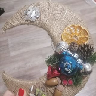 Новогодняя игрушка.