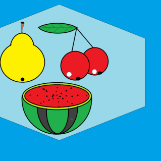 панно фрукты