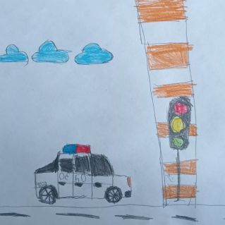 Машина полиции