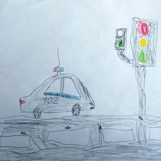 Машина со спецсигналом