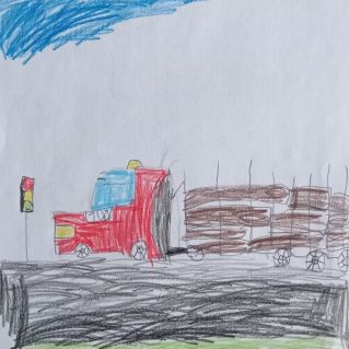 Помощник - лесовоз