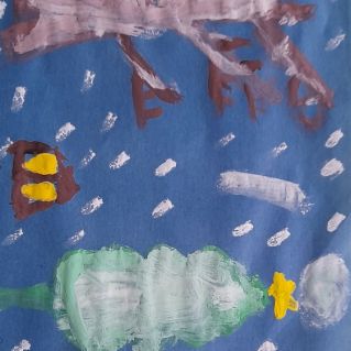 "Деревья в инее".