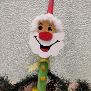 Дед Мороз с шишками