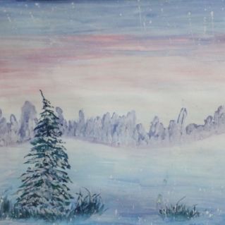 Зимний пейзаж