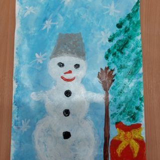 "Мой веселый Снеговик"