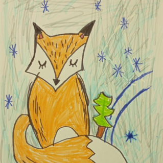 Зимой в лесу