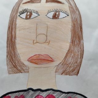 Портрет любимой мамочки