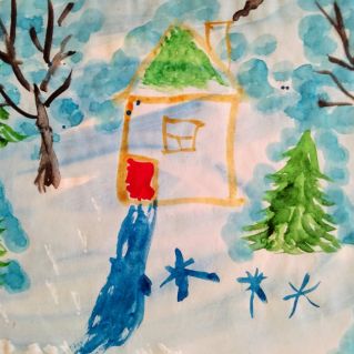 "Зима в лесу"