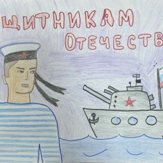 Сильные, смелые, ловкие - защитники нашей Родины!