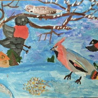 Птичья столовая