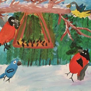 Подкормим птичек!