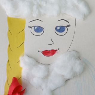 "Снегурочка красавица"