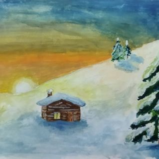 Морозный вечер