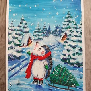 Зимний вечер