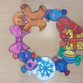 НОВОГОДНИЙ ВЕНОК