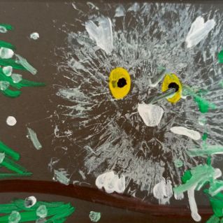 Совушка на ветке