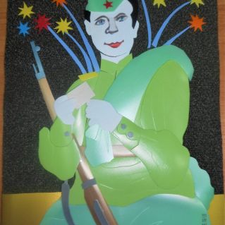 Панно "Бравый солдат"