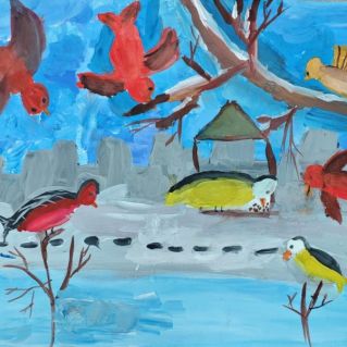 Надо птицам помогать!