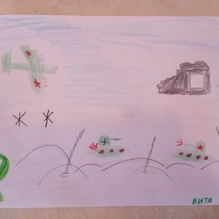 "Рисунки о Блокаде. Защита Ленинграда"