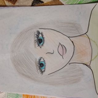 "Портрет любимой мамы"