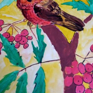 Удивительная птица клёст