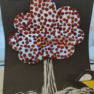 Рябина зимой