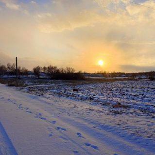 Деревенский вечер