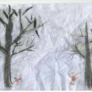 В зимнем лесу