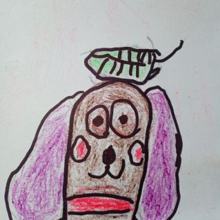 Задумчивая собачка