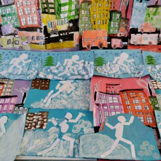 Зимушка - зима в большом городе.